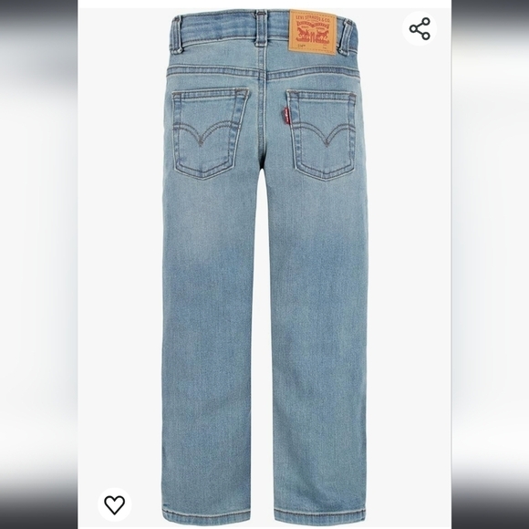 Levi's boys 514 Straight Fit Jeans - Picture 4 of 8